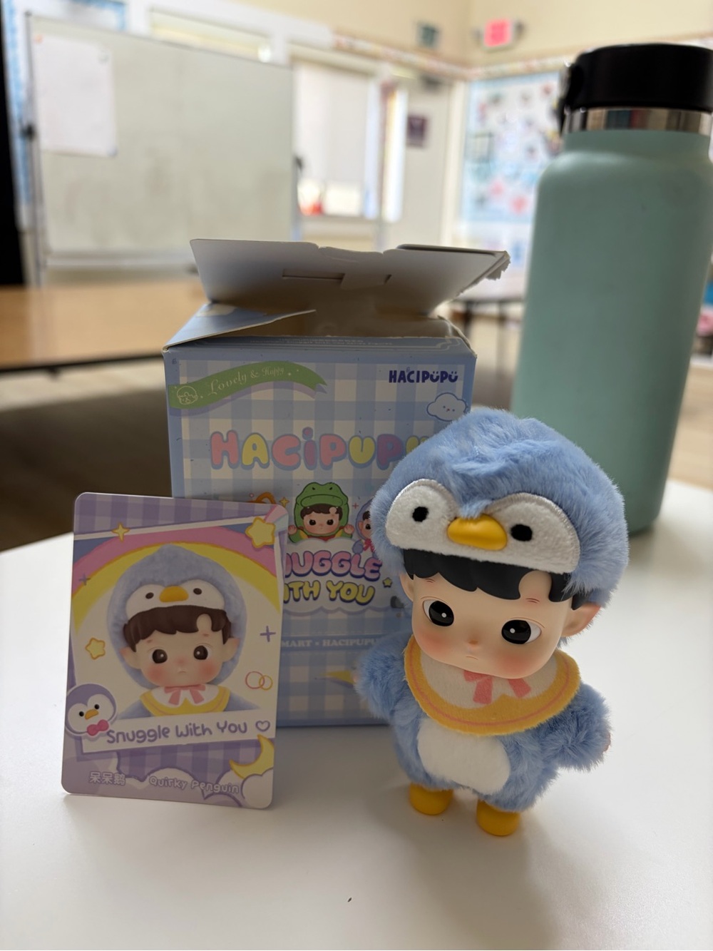 Hacipupu Blue Penguin Plush Doll - Snuggle Toy
